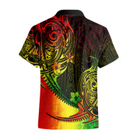 Personalised Polynesian Tribal Hawaiian Shirt Unique Reggae LT14 - Polynesian Pride