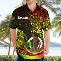 Personalised Vanuatu Hawaiian Shirt Reggae Polynesia Long God Yumi Stanap LT14 - Polynesian Pride