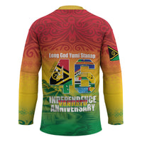 Vanuatu Indipendens Dei Hockey Jersey Yumi 46th Independence Anniversary LT14 - Polynesian Pride