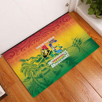 Vanuatu Indipendens Dei Rubber Doormat Yumi 46th Independence Anniversary