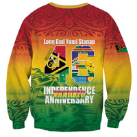 Vanuatu Indipendens Dei Sweatshirt Yumi 46th Independence Anniversary