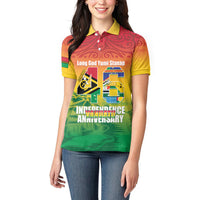 Vanuatu Indipendens Dei Women Polo Shirt Yumi 46th Independence Anniversary