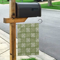 Vesuvian Green Palaka Quilt Hawaii Garden Flag Traditional Hawaii-plaid Pattern - Polynesian Pride