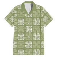 Vesuvian Green Palaka Quilt Hawaii Hawaiian Shirt Traditional Hawaii-plaid Pattern - Polynesian Pride