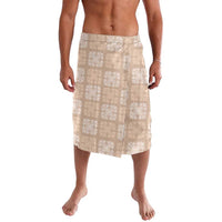 Beige Palaka Quilt Hawaii Lavalava Traditional Hawaii-plaid Pattern - Polynesian Pride