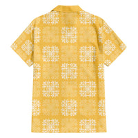 Yellow Palaka Quilt Hawaii Hawaiian Shirt Traditional Hawaii-plaid Pattern - Polynesian Pride