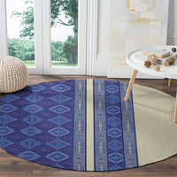 Mabuhay Philippines Festival Round Carpet Yakan Modern Filipiniana Inspired LT14 - Polynesian Pride