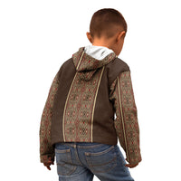 Mabuhay Philippines Festival Kid Hoodie Tnalak Modern Filipiniana Inspired LT14 - Polynesian Pride