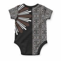 Mabuhay Philippines Festival Baby Onesie Araw Tnalak Modern Filipiniana Inspired
