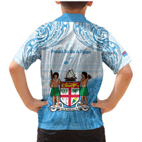 Fiji Day 1970 Family Matching Mermaid Dress and Hawaiian Shirt Proud To Be A Fijian Tapa Pattern