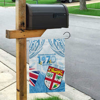 Fiji Day 1970 Garden Flag Proud To Be A Fijian Tapa Pattern