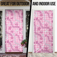 Alaka Aloha Hawaii Door Cover Plumeria Lei With Palaka Motif LT14 - Polynesian Pride