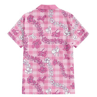 Alaka Aloha Hawaii Family Matching Mermaid Dress and Hawaiian Shirt Plumeria Lei With Palaka Motif - Polynesian Pride