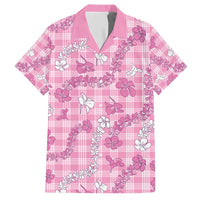 Alaka Aloha Hawaii Hawaiian Shirt Plumeria Lei With Palaka Motif - Polynesian Pride