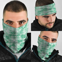 Omaomao Aloha Hawaii Neck Gaiter Plumeria Lei With Palaka Motif LT14 - Polynesian Pride