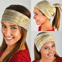Melemele Aloha Hawaii Neck Gaiter Plumeria Lei With Palaka Motif LT14 - Polynesian Pride