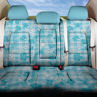 Polu Aloha Hawaii Back Car Seat Cover Plumeria Lei With Palaka Motif - Polynesian Pride