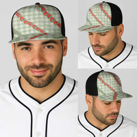 Omaomao Aloha Hawaii Baseball Net Cap Rosebud Lei With Palaka Motif LT14 - Polynesian Pride