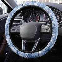 Blue Palaka Hawaii Palapalai Steering Wheel Cover Hawaiian Fern LT14 - Polynesian Pride
