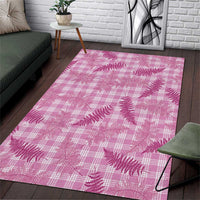 Purple Palaka Hawaii Palapalai Area Rug Hawaiian Fern LT14 Purple - Polynesian Pride