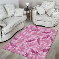 Purple Palaka Hawaii Palapalai Area Rug Hawaiian Fern LT14 - Polynesian Pride