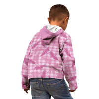 Purple Palaka Hawaii Palapalai Kid Hoodie Hawaiian Fern LT14 - Polynesian Pride