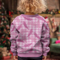 Purple Palaka Hawaii Palapalai Kid Ugly Christmas Sweater Hawaiian Fern LT14 - Polynesian Pride