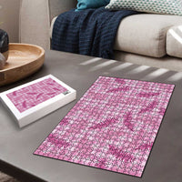 Purple Palaka Hawaii Palapalai Puzzle Hawaiian Fern LT14 - Polynesian Pride