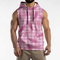 Purple Palaka Hawaii Palapalai Sleeveless Hoodie Hawaiian Fern LT14 - Polynesian Pride