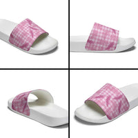 Purple Palaka Hawaii Palapalai Slide Sandals Hawaiian Fern - Polynesian Pride