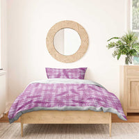 Pink Palaka Hawaii Palapalai Bedding Set Hawaiian Fern LT14 - Polynesian Pride