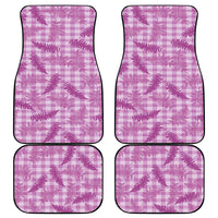 Pink Palaka Hawaii Palapalai Car Mats Hawaiian Fern LT14 - Polynesian Pride