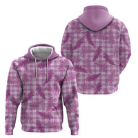 Pink Palaka Hawaii Palapalai Hoodie Hawaiian Fern LT14 - Polynesian Pride