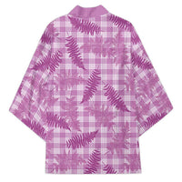 Pink Palaka Hawaii Palapalai Kimono Hawaiian Fern LT14 - Polynesian Pride