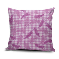 Pink Palaka Hawaii Palapalai Pillow Cover Hawaiian Fern LT14 Pink - Polynesian Pride