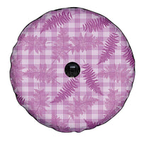Pink Palaka Hawaii Palapalai Spare Tire Cover Hawaiian Fern LT14 - Polynesian Pride