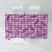 Pink Palaka Hawaii Palapalai Tablecloth Hawaiian Fern LT14 Pink - Polynesian Pride