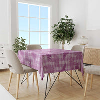 Pink Palaka Hawaii Palapalai Tablecloth Hawaiian Fern LT14 - Polynesian Pride