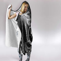 FSM Yap Day Hooded Blanket 2025 Wa'ab Micronesia Black Color