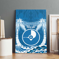 FSM Yap Day Canvas Wall Art 2025 Wa'ab Micronesia Flag Color