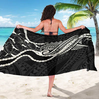 Aloha Hawaii Kalo Pikake Lei Sarong Chest Tattoo Black Hawaiian Pattern LT14 - Polynesian Pride