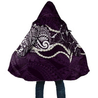 Aloha Hawaii Kalo Pikake Lei Cloak Chest Tattoo Purple Hawaiian Pattern LT14 Unisex Purple - Polynesian Pride