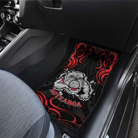 Personalised Aotearoa Bulldog Car Mats NZ Maori Tattoo