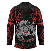 Aotearoa Bulldog Hockey Jersey NZ Maori Tattoo - Polynesian Pride