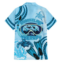 Hawaii Sea Turtle Snorkeling Is My Therapy Hawaiian Shirt LT14 - Polynesian Pride
