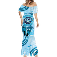 Hawaii Sea Turtle Snorkeling Is My Therapy Mermaid Dress LT14 - Polynesian Pride