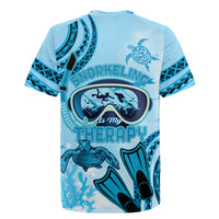 Hawaii Sea Turtle Snorkeling Is My Therapy Rugby Jersey