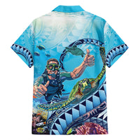 Hawaii Snorkeling Honu Turtle Hawaiian Shirt Under The Ocean Vibes LT14 - Polynesian Pride