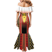 Personalised Bukidnon Philippines Family Matching Mermaid Dress and Hawaiian Shirt The Food Basket of Region X