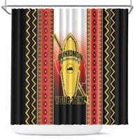 Personalised Bukidnon Philippines Shower Curtain The Food Basket of Region X